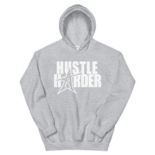 "HUSTLE HARDER" Hoodie (white print)