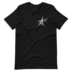 "ALL-IN" 3d logo T-Shirt (white print)