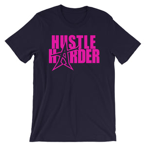 "HUSTLE HARDER" T-shirt (pink print)