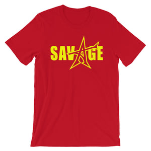 "SAVAGE" T-shirt (yellow print)