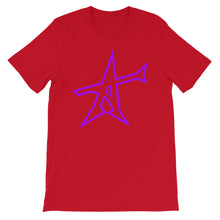 "ALL-IN" T-shirt (purple print)