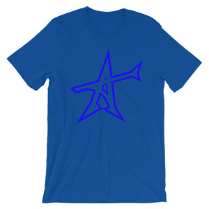 "ALL-IN" T-shirt (blue print)