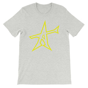 "ALL-IN" T-shirt (yellow print)