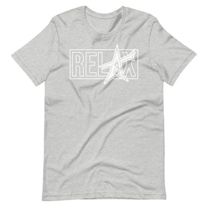 "RELAX" T-Shirt (white print)