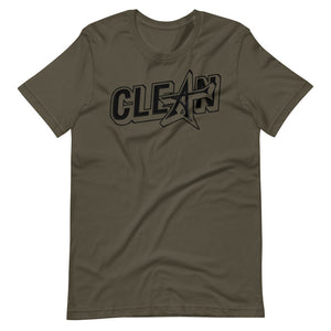 "CLEAN"  T-Shirt (black print)