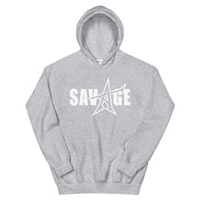 "SAVAGE" Hoodie (white print)