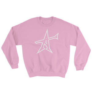 "ALL-IN" Sweatshirt Light Pink (white print)
