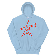 "ALL-IN" Hoodie (red print)