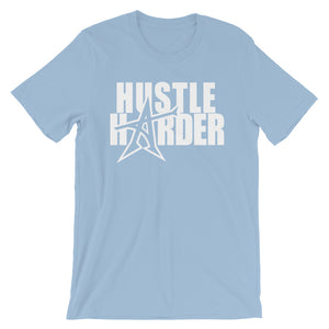 "HUSTLE HARDER" T-shirt (white print)