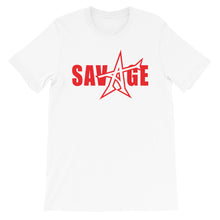 "SAVAGE" T-shirt (red print)