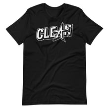"CLEAN" t-shirt (white print)