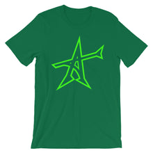 "ALL-IN" T-shirt (neon-green print)