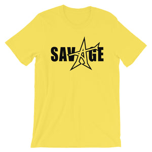 "SAVAGE" T-shirt (black print)