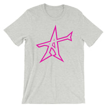 "ALL-IN" T-shirt (neon-pink print)