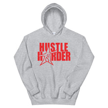 "HUSTLE HARDER" Hoodie (red print)