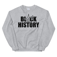 "BLACK HISTORY" Sweatshirt (black print)