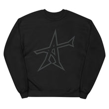 Get "ALL-IN" Unisex fleece sweatshirt (black print)