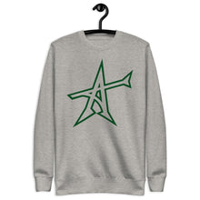 Get "ALL-IN" Unisex Premium Sweatshirt (champ green print)