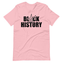 "BLACK HISTORY" t-shirt (black print)